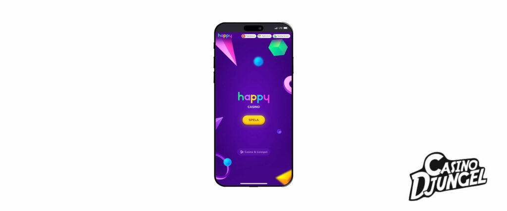 Happy Casino i mobilen