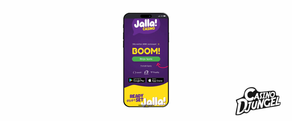 Jalla casino i mobilen