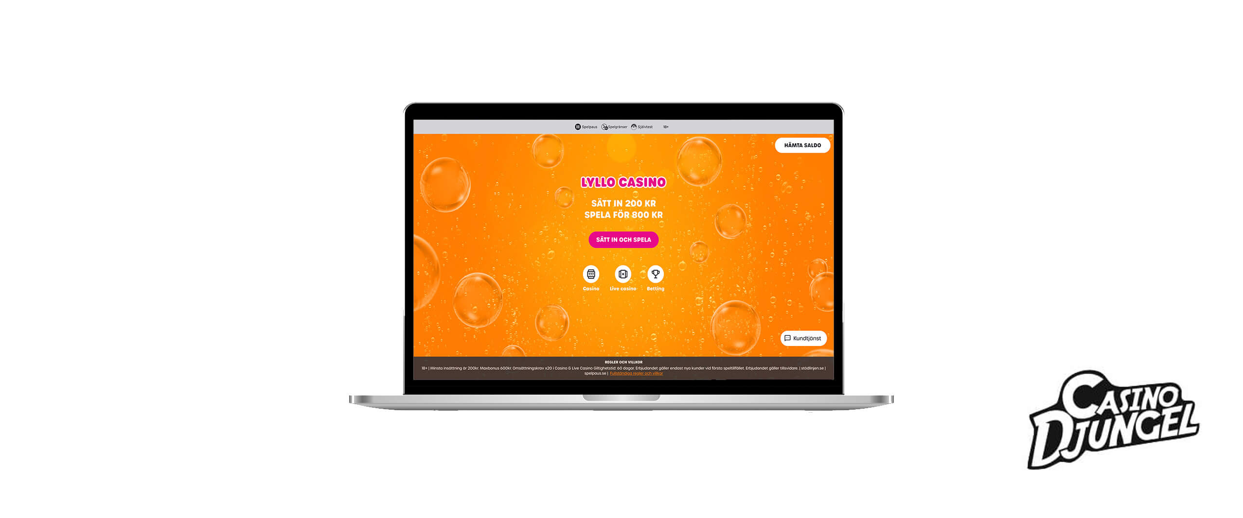 Lyllo Casino bonus sida
