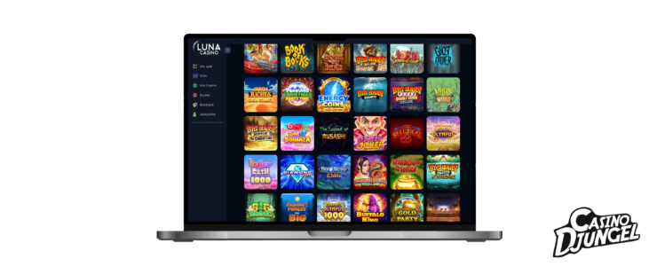 Luna casino välkomstsida