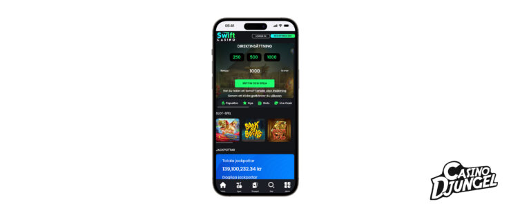 Swift casino mobilen
