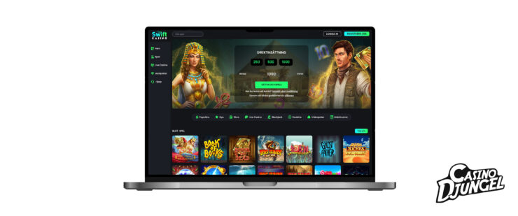 Swift_casino_välkomstsida